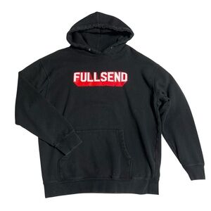Fullsend Black Hoodie for Men
